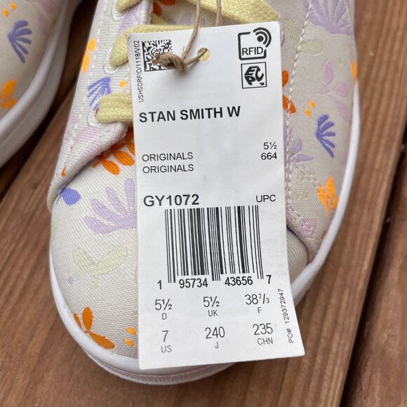 [SOLD on eBay] Adidas Stan Smith Sneakers Limited Edition Plant Appreciation Day - Picture 6 of 11